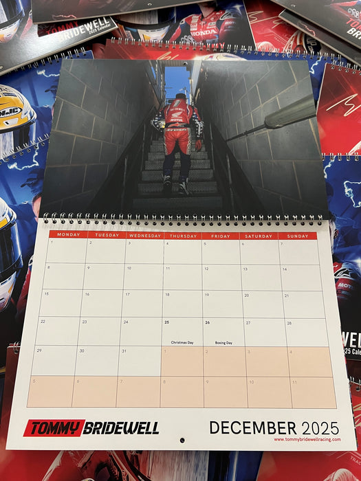 2025 Tommy Bridewell Calendar