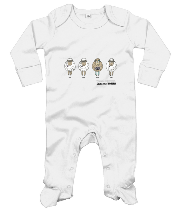 Sheeps Baby Bodysuit