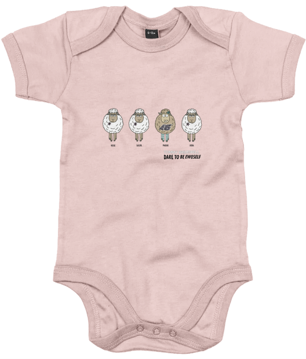 Sheeps Baby Body Suit