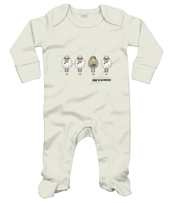 Sheeps Baby Bodysuit