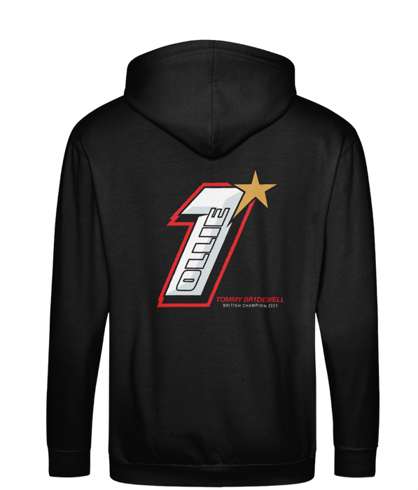 Number 1 Zipped Hoodie